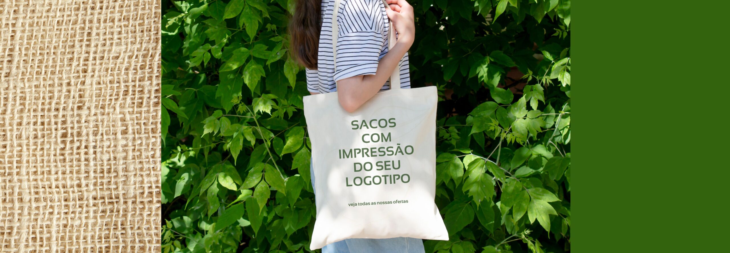 sacos de algodão personalizados