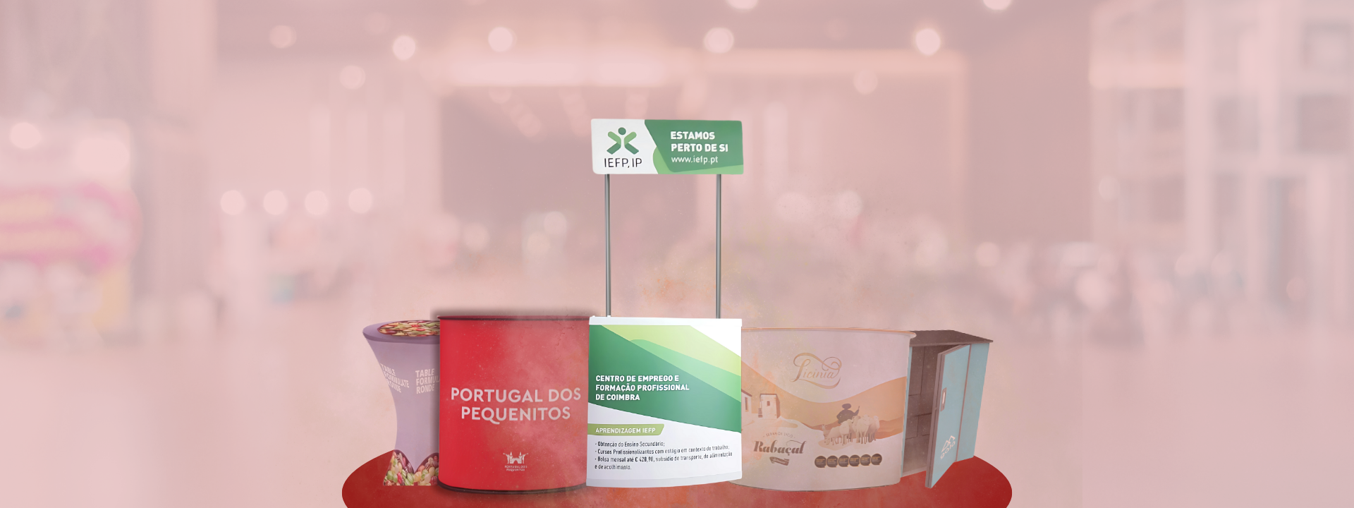 balcões promocionais personalizados