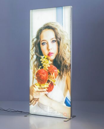 Tool Free Led Mobile, caixa de luz para montras e eventos