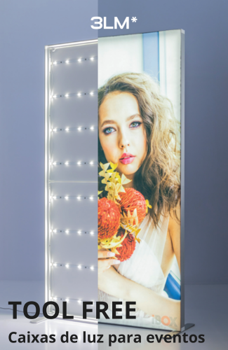 caixas de luz para eventos